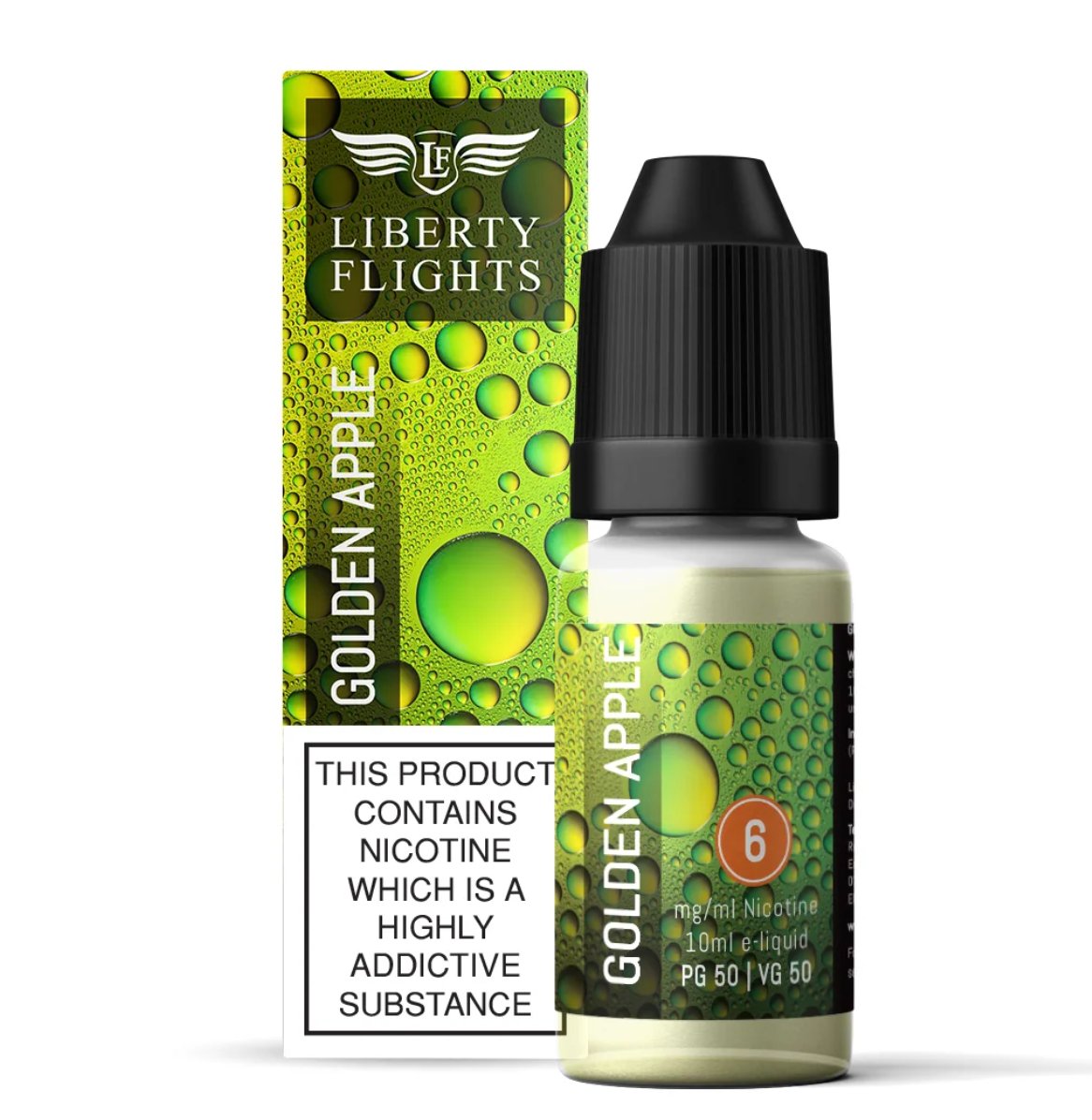 Golden Apple E Liquid - Liberty Flights XO 10ml